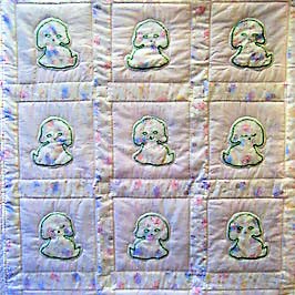 Quilt repair after