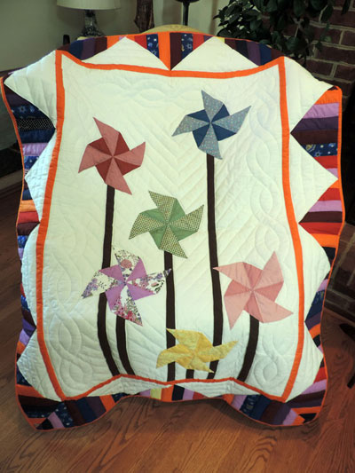 Pinwheel Pattern Quilt