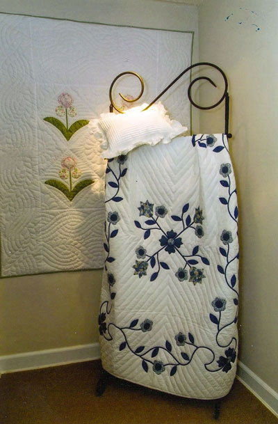 Whig Rose Pattern Quilt